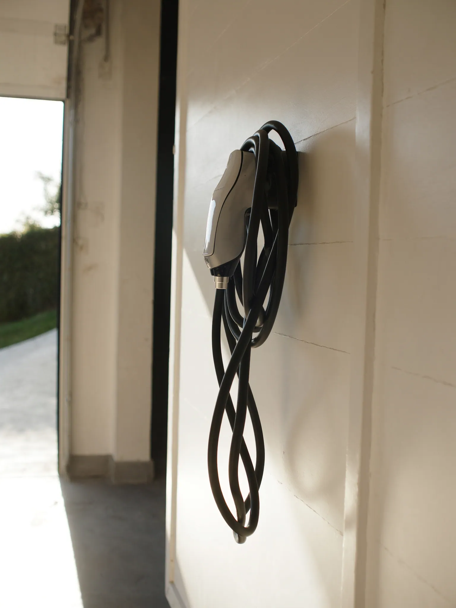 Tesla Wall Connector installed by Rizzo Electric — certified EV charger installation